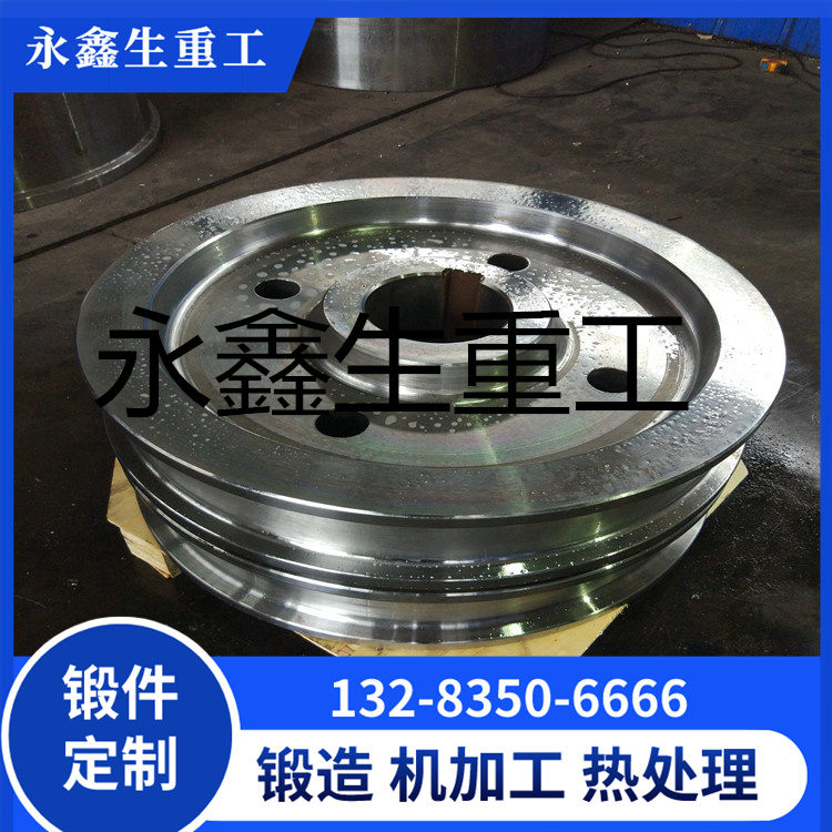 双梁型门式起重机车轮锻件