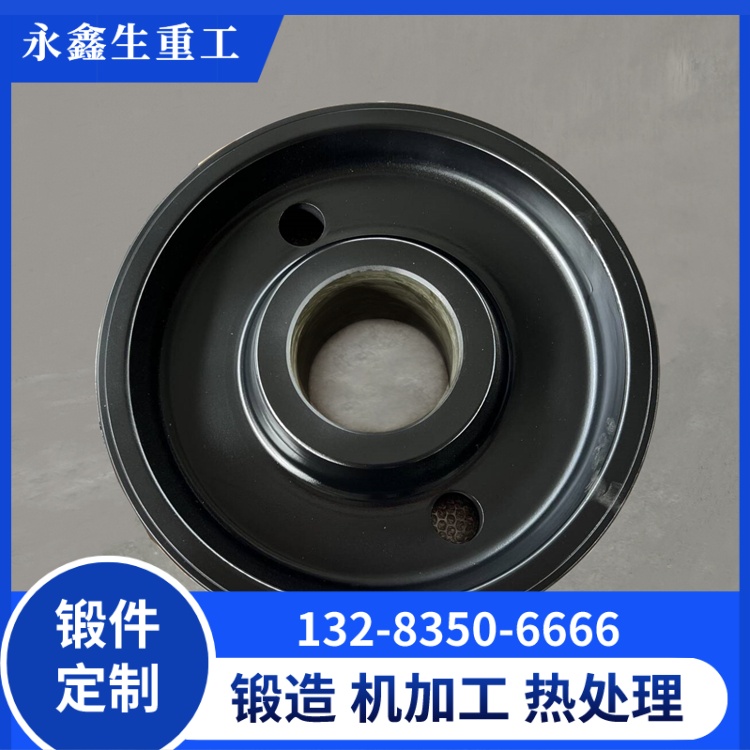 单轮缘桥式起重机行车轮锻件 —— 轻量化工况高效适配方案