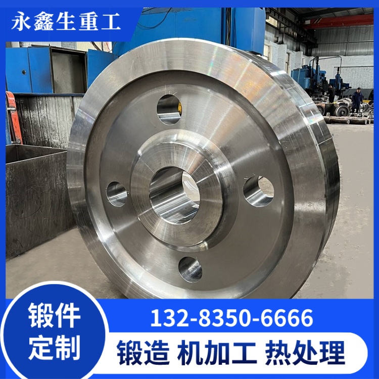 高强度门式起重机车轮锻件，适配各类起重设备