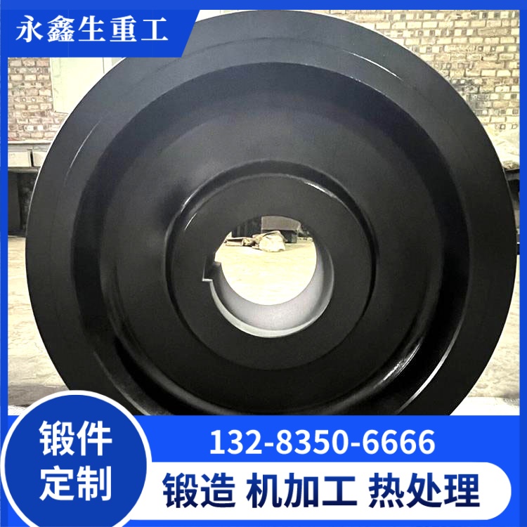 集装箱专用港口龙门吊车轮锻件材质选择标准 龙门吊车轮锻件