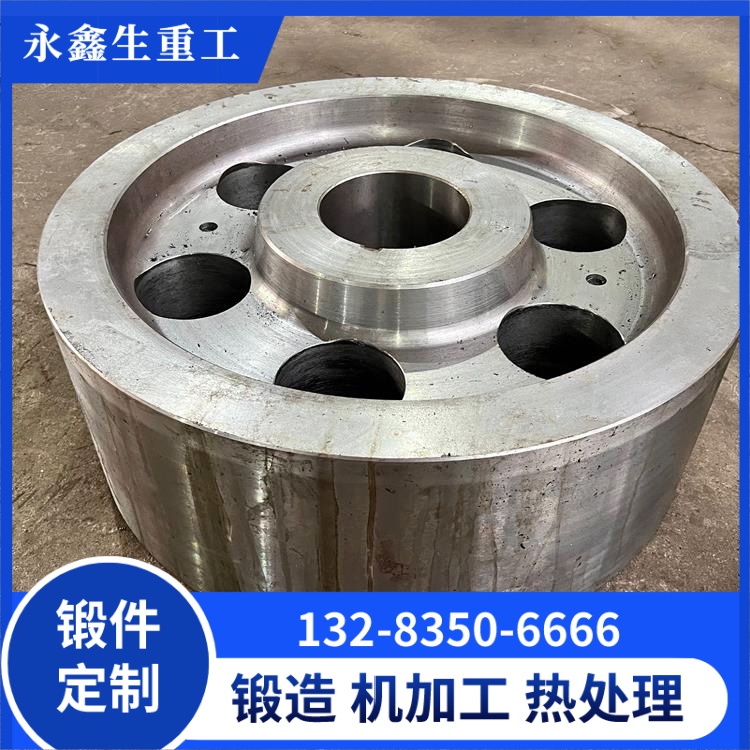 大吨位桥式起重机车轮锻件 —— 超重载工况专用锻造车轮 大吨位桥式起重机车轮锻件